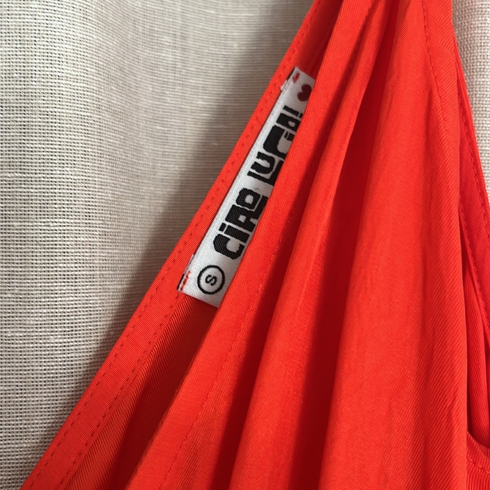 Ciao Lucia hydra midi wrap dress poppy - Picture 6 of 8